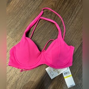 Brand new Becca bikini top with underwire size  medium